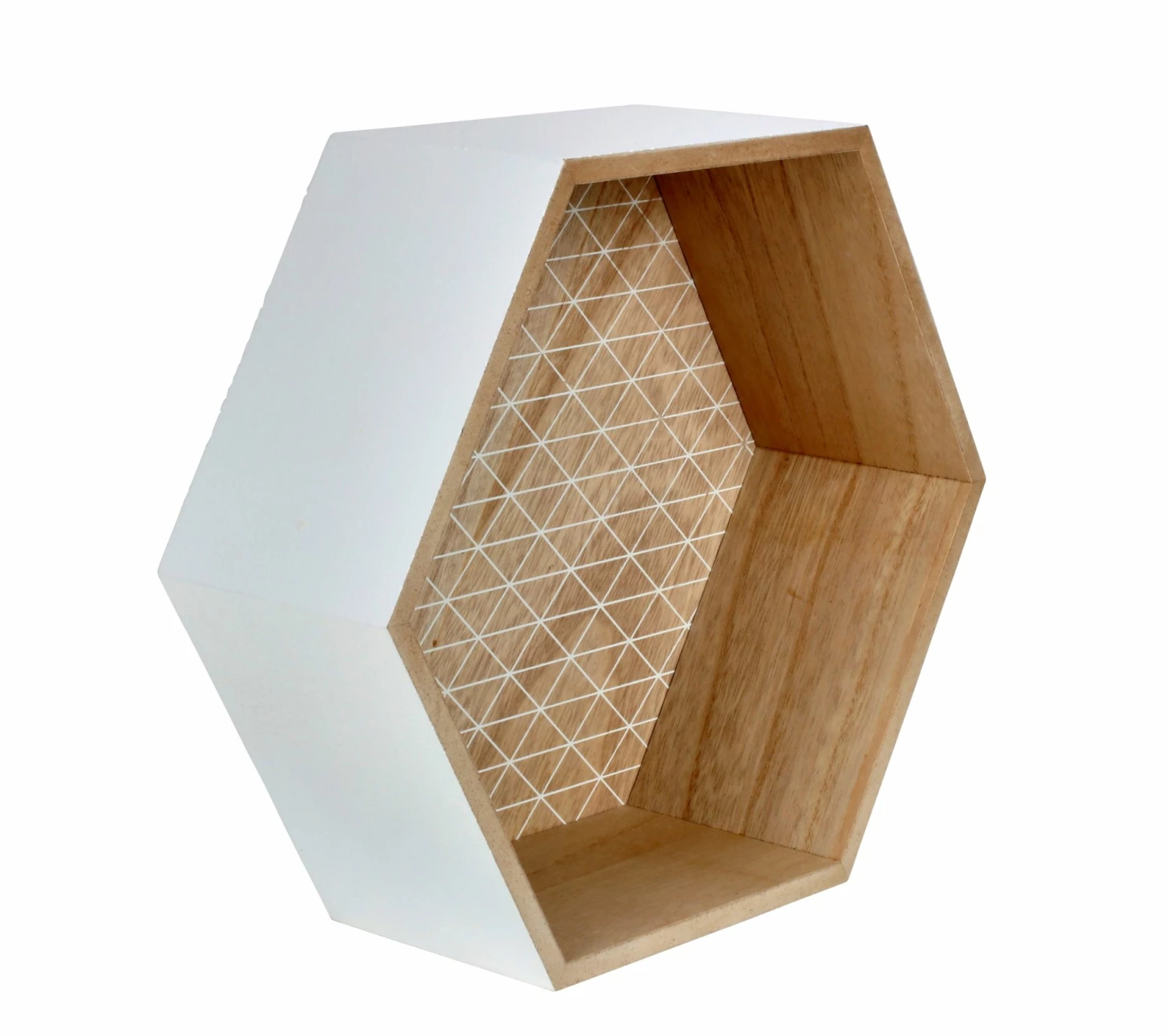 Tout neuf 🔥 LINEA NATURA Etagère D.30 HEXAGONE Blanc 😉 5 Tout neuf 🔥 LINEA NATURA Etagère D.30 HEXAGONE Blanc 😉 – Image 3