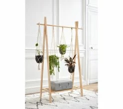 Promo 👍 LINEA NATURA Portant H.160 SEQUOIA Naturel ✨ -Linea Natura Soldes 2023 2099901403889 AMB2