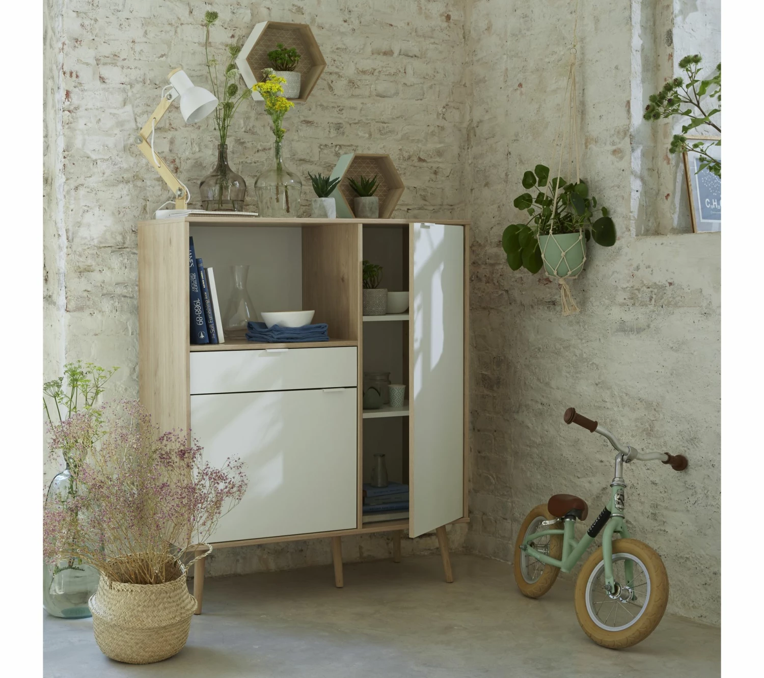 Le moins cher 💯 LINEA NATURA Lampe de bureau PIXIE Blanc/bois ⭐ 3 Le moins cher 💯 LINEA NATURA Lampe de bureau PIXIE Blanc/bois ⭐