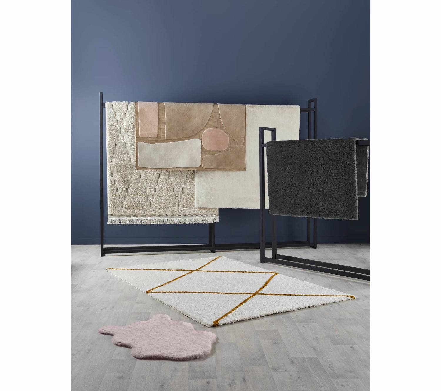 Nouveau 😀 LINEA NATURA Tapis fausse fourrure 150x200 JACOB Beige 🎁 7 Nouveau 😀 LINEA NATURA Tapis fausse fourrure 150x200 JACOB Beige 🎁 – Image 5