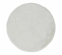 Acheter 🔥 LINEA NATURA Tapis rond Ø 120 cm JACOB blanc ⌛