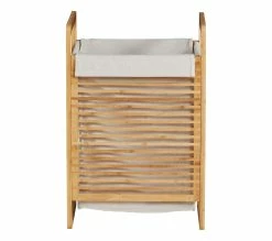 Budget 🥰 LINEA NATURA Panière à linge NAGOYA Bambou ⭐