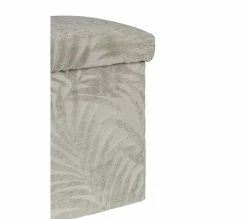 Top 10 👍 LINEA NATURA Pouf H. 35 cm FAN Vert ❤️ -Linea Natura Soldes 2023 2099901457028 D