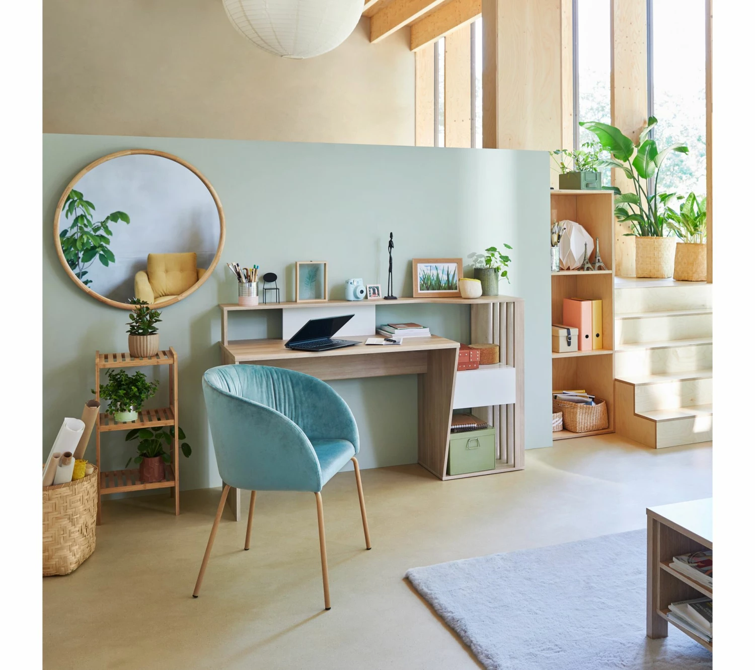 Nouveau ⭐ LINEA NATURA Miroir D80 cm LOLA Naturel 🔔 7 Nouveau ⭐ LINEA NATURA Miroir D80 cm LOLA Naturel 🔔 – Image 5