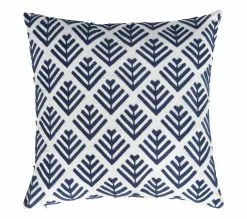 Remise 🛒 LINEA NATURA Coussin 40x40 cm RUSTY Bleu 🥰