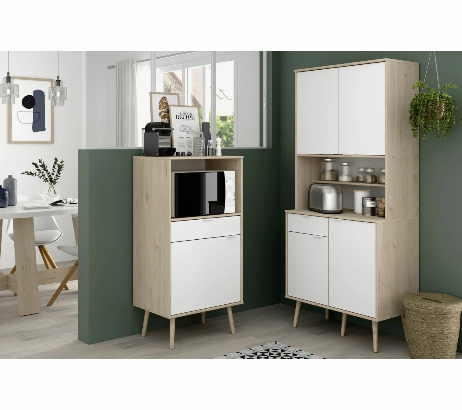 Top 10 ✔️ LINEA NATURA Buffet OLGA décor imitation chêne 🛒 2 Top 10 ✔️ LINEA NATURA Buffet OLGA décor imitation chêne 🛒