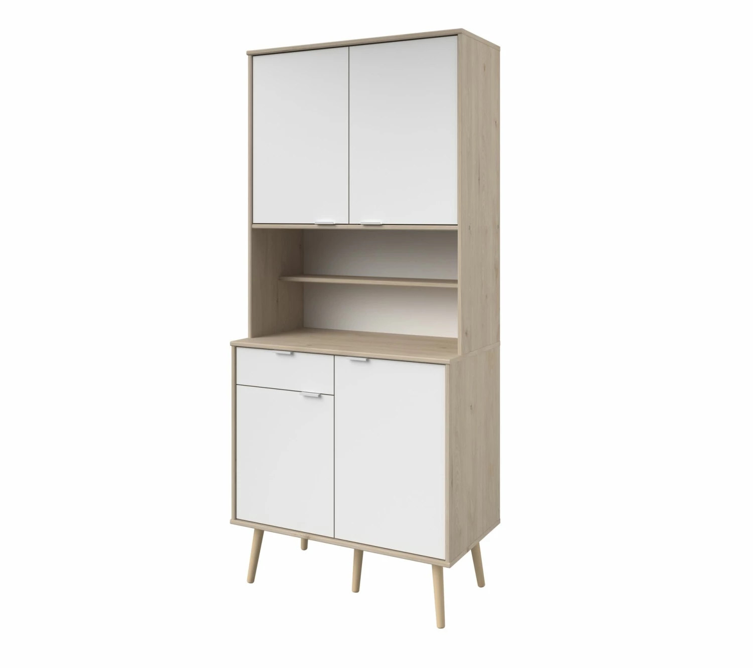 Top 10 ✔️ LINEA NATURA Buffet OLGA décor imitation chêne 🛒 5 Top 10 ✔️ LINEA NATURA Buffet OLGA décor imitation chêne 🛒 – Image 4