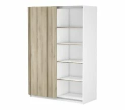 De gros 🎉 LINEA NATURA Armoire 2 portes coulissantes L.140 cm HEVA imitation chêne et blanc 😉 16 De gros 🎉 LINEA NATURA Armoire 2 portes coulissantes L.140 cm HEVA imitation chêne et blanc 😉 -Linea Natura Soldes 2023 3397701861113 Z3