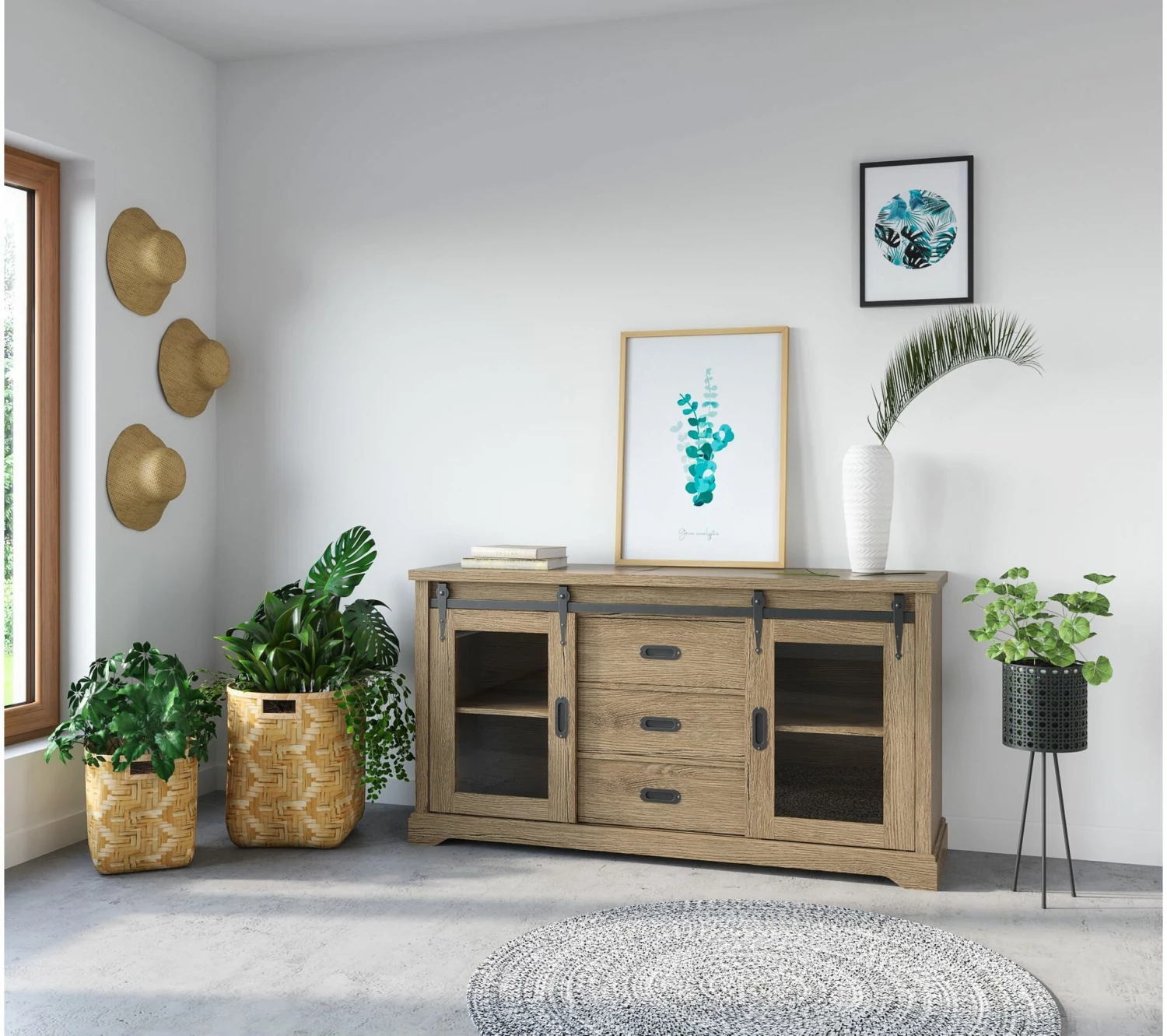 De gros 😍 LINEA NATURA Image 50x70 cm EUCALYPTUS VERT Blanc / Vert / Naturel 🔥 14 De gros 😍 LINEA NATURA Image 50x70 cm EUCALYPTUS VERT Blanc / Vert / Naturel 🔥 – Image 12