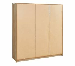 Bon marché ✔️ LINEA NATURA Armoire 3 portes L.185 cm ESCALE imitation chêne 🎁 -Linea Natura Soldes 2023 3480940293712 R