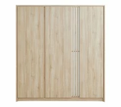 Bon marché ✔️ LINEA NATURA Armoire 3 portes L.185 cm ESCALE imitation chêne 🎁 -Linea Natura Soldes 2023 3480940293712 Z4