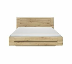 De gros ⭐ LINEA NATURA Lit 140x190 cm CONFIDENCE imitation chêne ⌛ -Linea Natura Soldes 2023 3483600962270 F