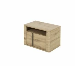 Vente flash 💯 LINEA NATURA Chevet 1 tiroir CONFIDENCE imitation chêne 😉 -Linea Natura Soldes 2023 3483600962362 P