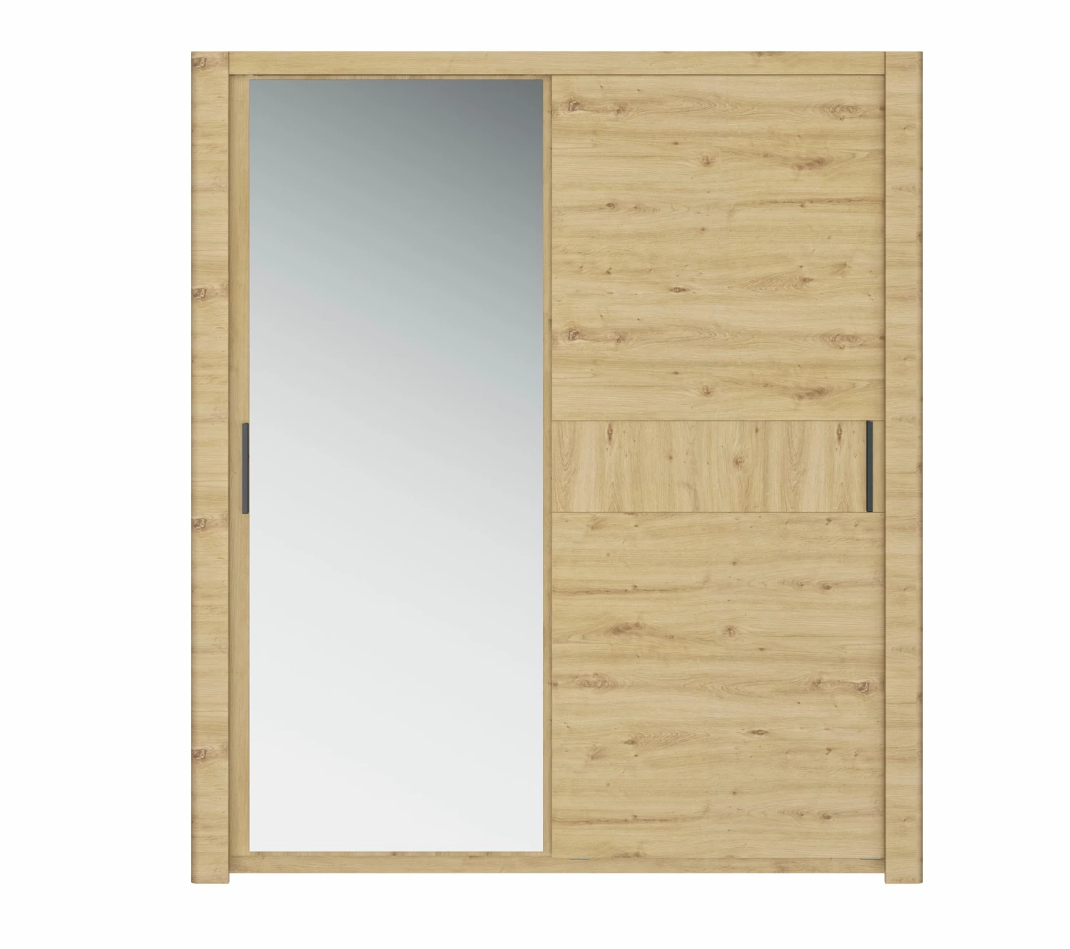 Acheter 😍 LINEA NATURA Armoire 2 portes coulissantes L.191 cm CONFIDENCE imitation chêne 😉 4 Acheter 😍 LINEA NATURA Armoire 2 portes coulissantes L.191 cm CONFIDENCE imitation chêne 😉 – Image 2