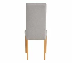 Remise 🎉 LINEA NATURA Chaise tissu AGATHE gris ✨ -Linea Natura Soldes 2023 3877000686636 A