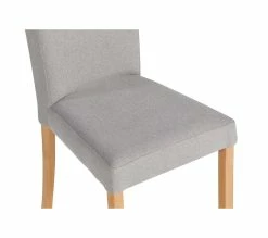 Remise 🎉 LINEA NATURA Chaise tissu AGATHE gris ✨ -Linea Natura Soldes 2023 3877000686636 D