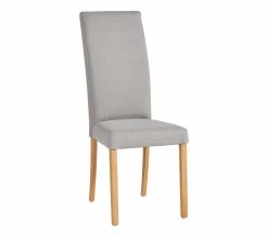 Remise 🎉 LINEA NATURA Chaise tissu AGATHE gris ✨ -Linea Natura Soldes 2023 3877000686636 Q