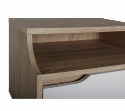 Nouveau 👍 LINEA NATURA Chevet 1 tiroir 1 niche Nordic imitation chêne et blanc 👍 13 Nouveau 👍 LINEA NATURA Chevet 1 tiroir 1 niche Nordic imitation chêne et blanc 👍 -Linea Natura Soldes 2023 4894223196116 D