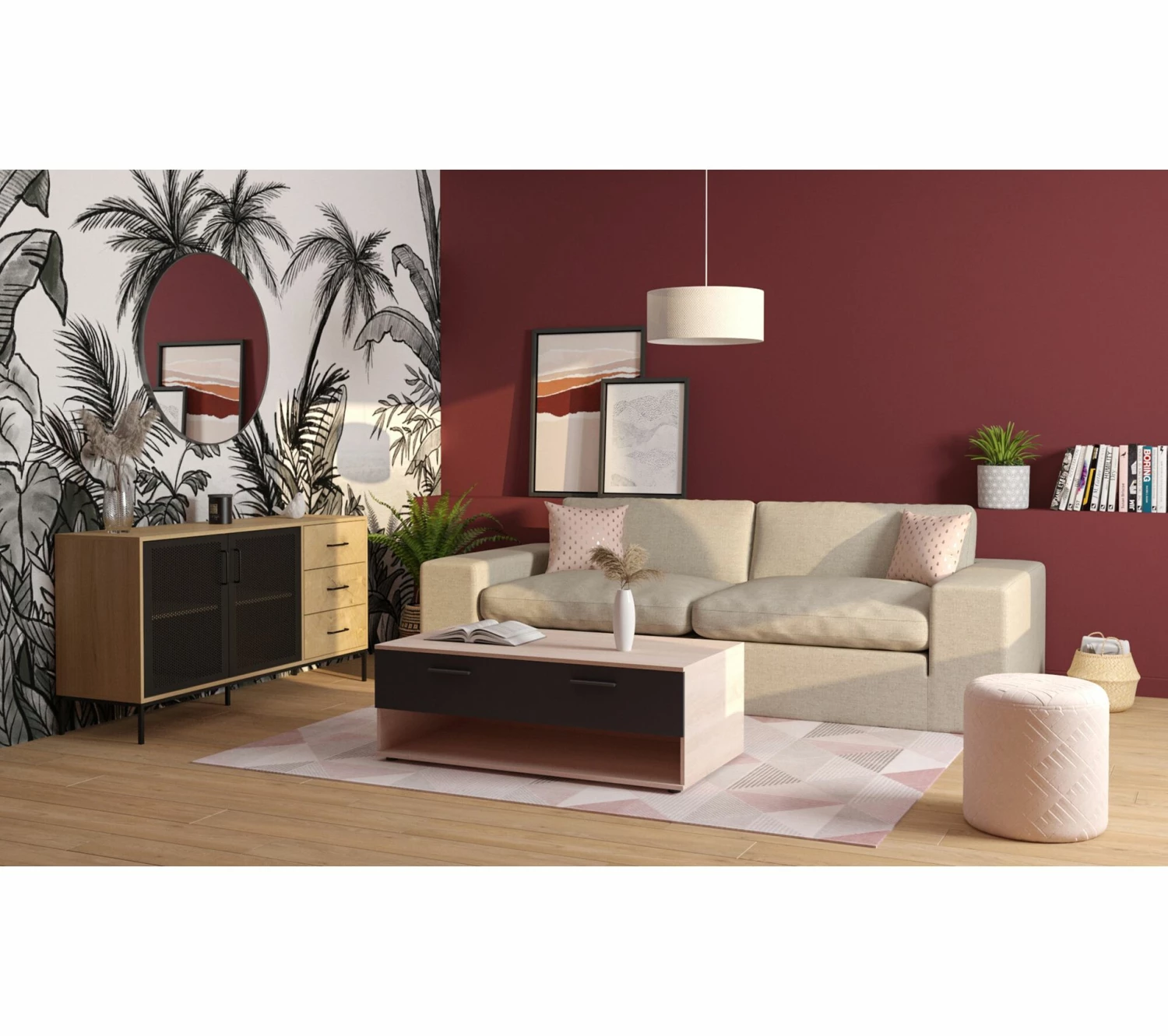 Le moins cher 👍 LINEA NATURA Canapé 4 places plume FEATHER tissu sable 🤩 4 Le moins cher 👍 LINEA NATURA Canapé 4 places plume FEATHER tissu sable 🤩 – Image 2