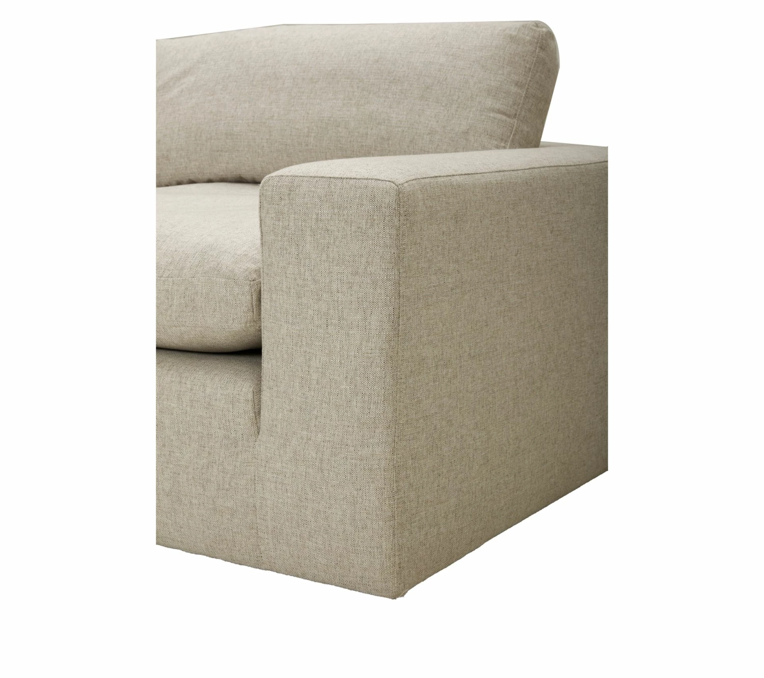 Le moins cher 👍 LINEA NATURA Canapé 4 places plume FEATHER tissu sable 🤩 8 Le moins cher 👍 LINEA NATURA Canapé 4 places plume FEATHER tissu sable 🤩 – Image 6