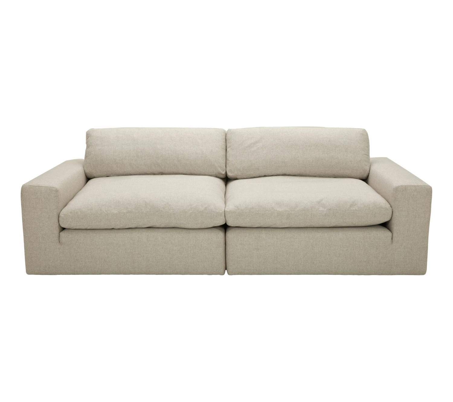 Le moins cher 👍 LINEA NATURA Canapé 4 places plume FEATHER tissu sable 🤩 5 Le moins cher 👍 LINEA NATURA Canapé 4 places plume FEATHER tissu sable 🤩 – Image 3