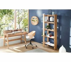 Top 10 😍 LINEA NATURA Bureau 4 tiroirs TOKYO Imitation chêne moyen 💯