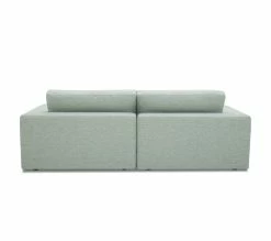 Grosses soldes 🥰 LINEA NATURA Canap&eacute; 4 places plumes FEATHER tissu vert deau 😉 -Linea Natura Soldes 2023 4894223223621 Z2