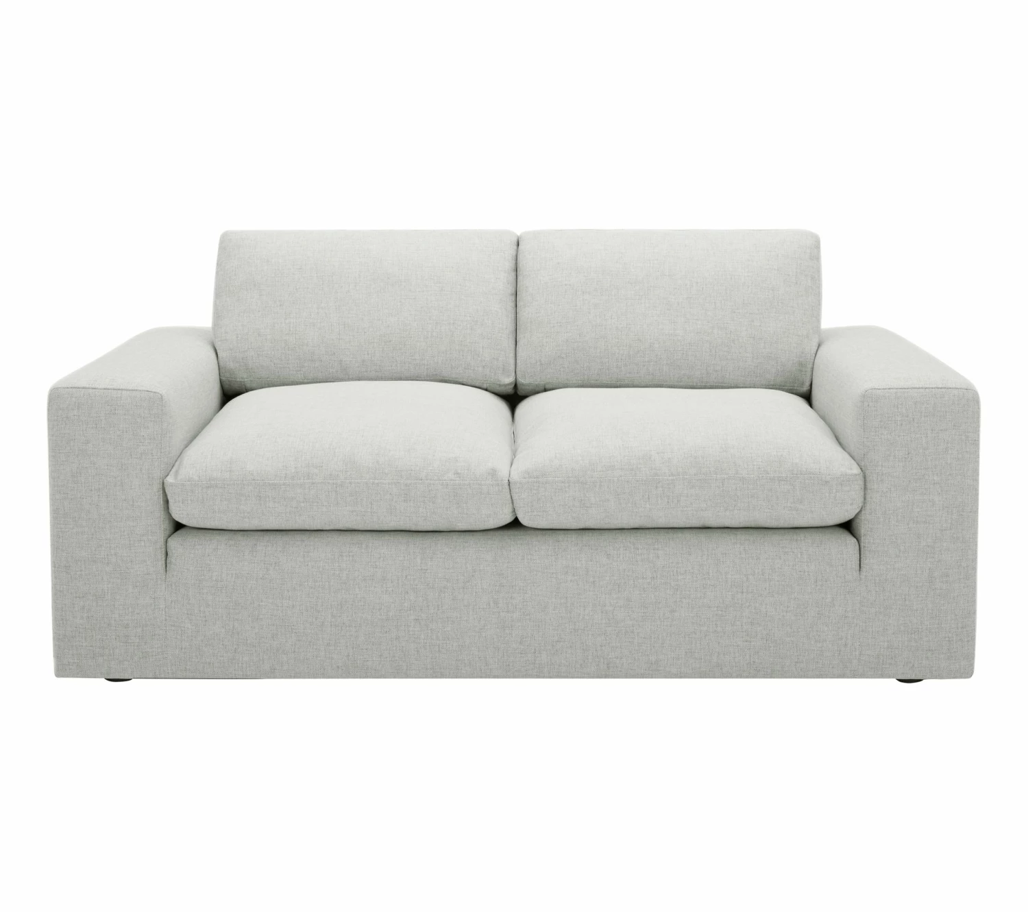 Budget 🤩 LINEA NATURA Canapé 2 places FEATHER tissu blanc 🤩 4 Budget 🤩 LINEA NATURA Canapé 2 places FEATHER tissu blanc 🤩 – Image 2