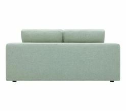 De gros 💯 LINEA NATURA Canap&eacute; 2 places plumes FEATHER tissu vert deau 🎉 -Linea Natura Soldes 2023 4894223225762 R