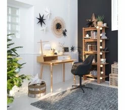 Meilleur prix 🛒 LINEA NATURA Biblioth&egrave;que TOKYO Imitation ch&ecirc;ne 🤩 -Linea Natura Soldes 2023 4894223226462 AMB9 227538