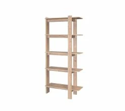 Meilleur prix 🛒 LINEA NATURA Biblioth&egrave;que TOKYO Imitation ch&ecirc;ne 🤩 -Linea Natura Soldes 2023 4894223226462 P