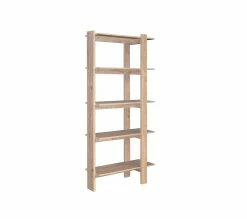 Meilleur prix 🛒 LINEA NATURA Biblioth&egrave;que TOKYO Imitation ch&ecirc;ne 🤩 -Linea Natura Soldes 2023 4894223226462 Q