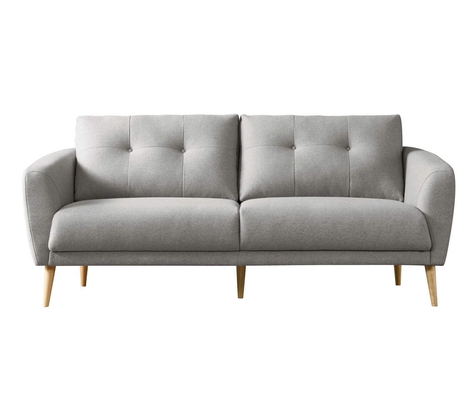 Grosses soldes 🥰 LINEA NATURA Canapé 3 places ZOE II tissu gris ⌛ 4 Grosses soldes 🥰 LINEA NATURA Canapé 3 places ZOE II tissu gris ⌛ – Image 2