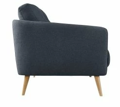 Acheter 😀 LINEA NATURA Canap&eacute; fixe 2 places ZOE II tissu bleu fonc&eacute; 🎉 -Linea Natura Soldes 2023 4894223228541 Z3