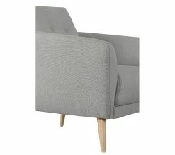 Grosses soldes 🥰 LINEA NATURA Fauteuil ZOE II tissu gris 😍 -Linea Natura Soldes 2023 4894223228640 D