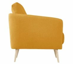 Sortie ✨ LINEA NATURA Fauteuil ZOE II tissu jaune 🔔 -Linea Natura Soldes 2023 4894223228657 Z3