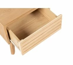 Nouveau 🎁 LINEA NATURA Chevet 1 tiroir JALOUSIE imitation frêne 👍 -Linea Natura Soldes 2023 4894223231237 A