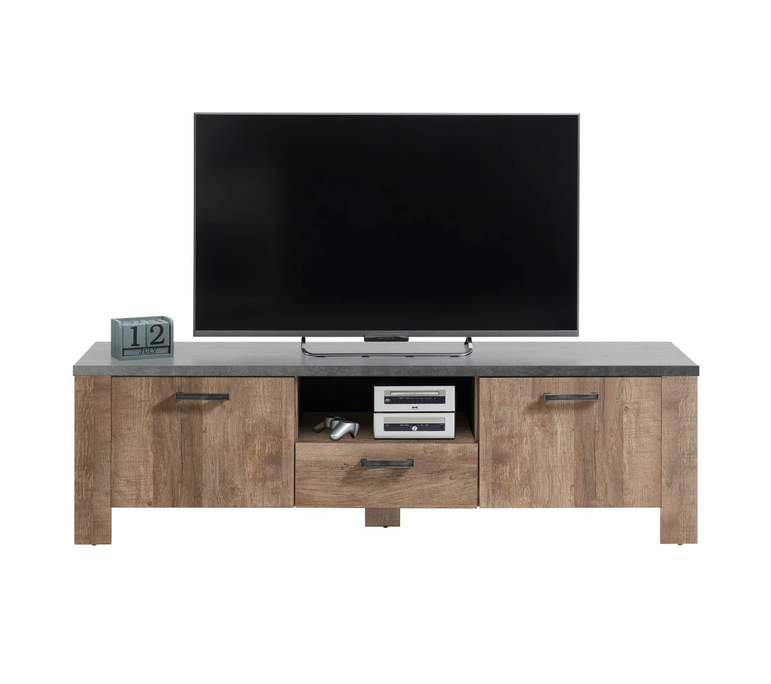 Les meilleures critiques de ❤️ LINEA NATURA Meuble TV ANVERS imitation chêne vieili/ béton 🔔 3 Les meilleures critiques de ❤️ LINEA NATURA Meuble TV ANVERS imitation chêne vieili/ béton 🔔