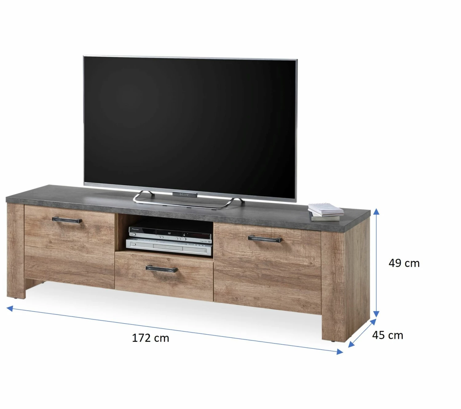 Les meilleures critiques de ❤️ LINEA NATURA Meuble TV ANVERS imitation chêne vieili/ béton 🔔 8 Les meilleures critiques de ❤️ LINEA NATURA Meuble TV ANVERS imitation chêne vieili/ béton 🔔 – Image 6