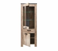 Les meilleures critiques de 👍 LINEA NATURA Vitrine L.172 2 portes ANVERS imitation chêne vieilli/béton 👍 -Linea Natura Soldes 2023 5901730931082 Z2