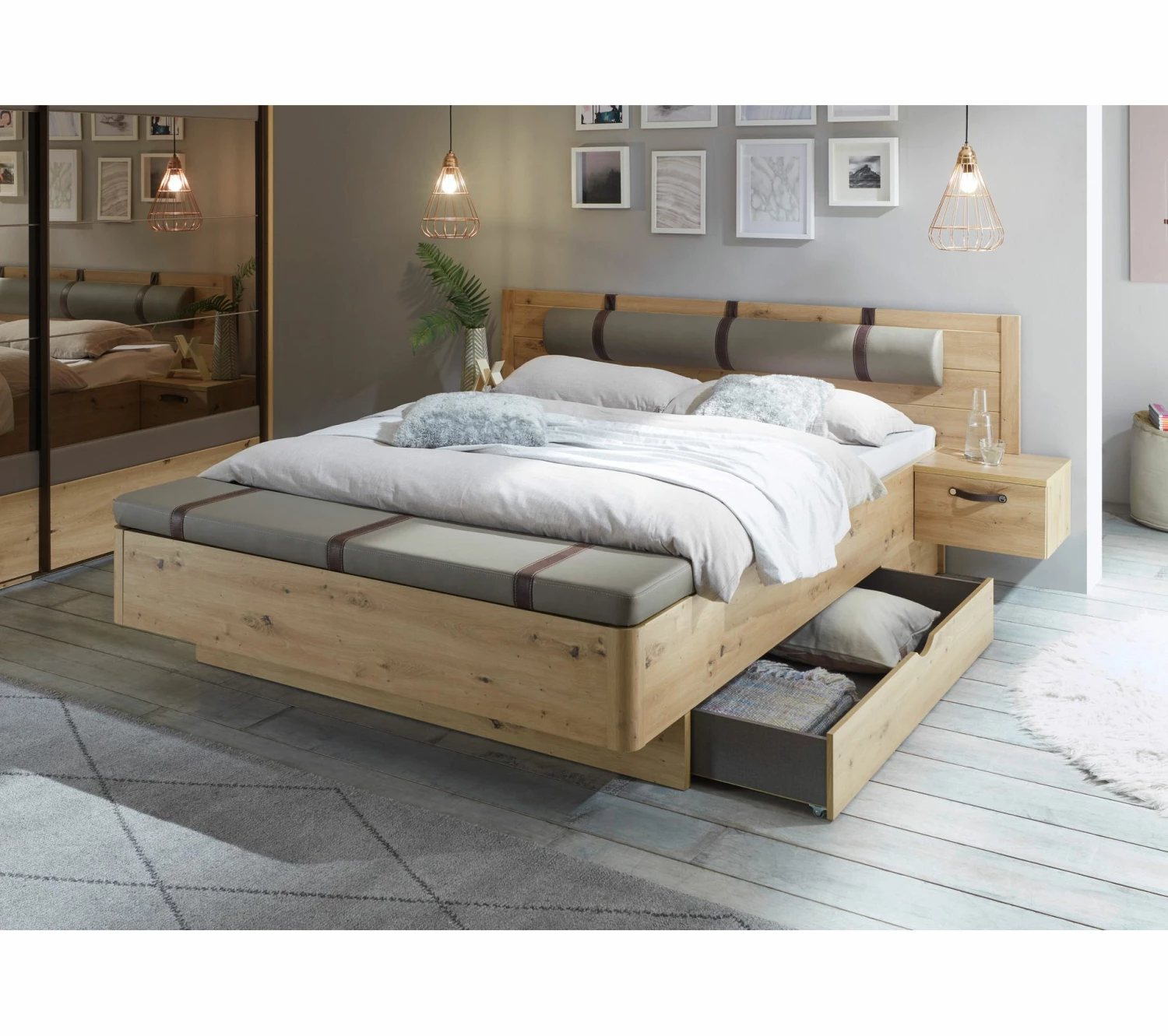 Le moins cher ✔️ LINEA NATURA Lot de 2 tiroirs PRESTIGE imitation chêne artisan 🥰 3 Le moins cher ✔️ LINEA NATURA Lot de 2 tiroirs PRESTIGE imitation chêne artisan 🥰