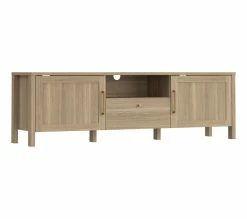 Offres 🎁 LINEA NATURA Meuble TV L.171 cm LEONITA imitation chêne ✔️ -Linea Natura Soldes 2023 5904767833404 Q