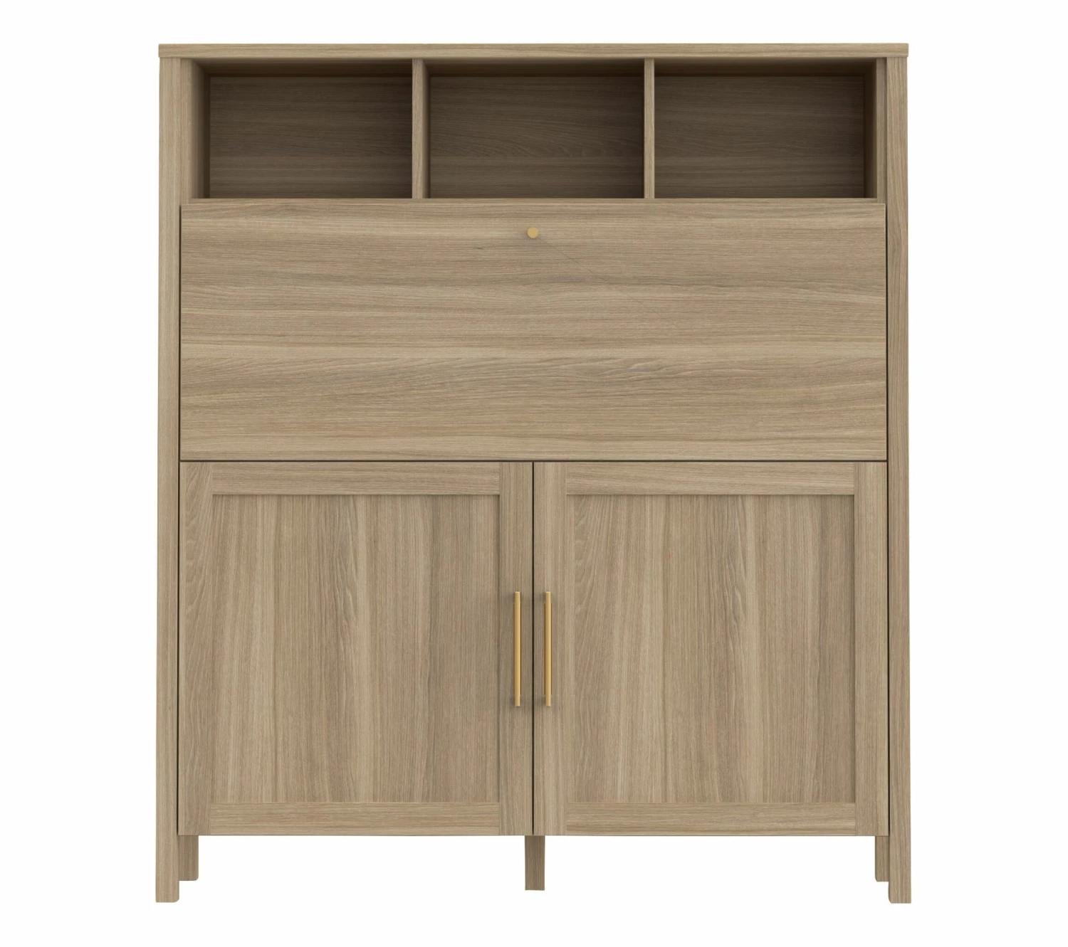 Meilleure vente ✔️ LINEA NATURA Buffet haut LEONITA imitation chêne 😀 4 Meilleure vente ✔️ LINEA NATURA Buffet haut LEONITA imitation chêne 😀 – Image 2