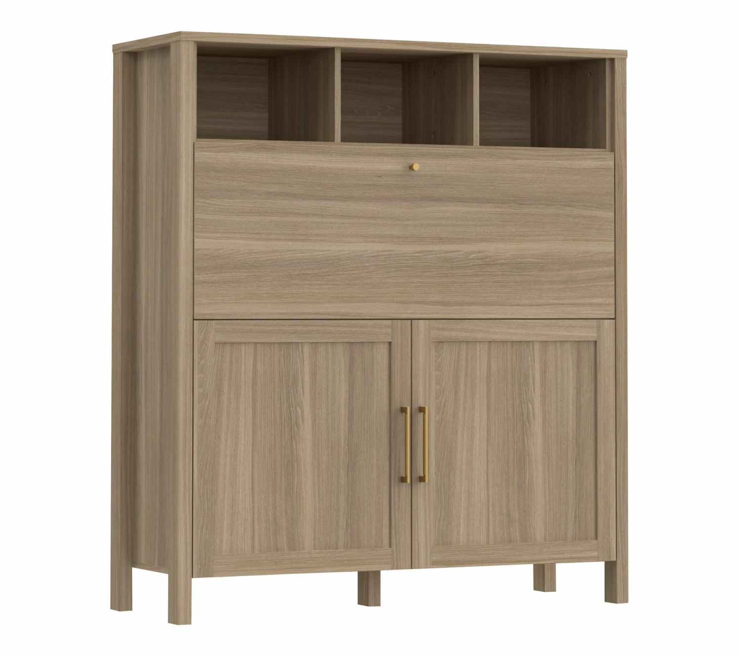 Meilleure vente ✔️ LINEA NATURA Buffet haut LEONITA imitation chêne 😀 5 Meilleure vente ✔️ LINEA NATURA Buffet haut LEONITA imitation chêne 😀 – Image 3