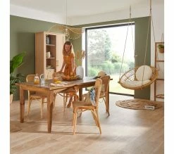 Nouveau 🤩 LINEA NATURA Vitrine LEONITA imitation chêne 👏 -Linea Natura Soldes 2023 5904767833459 AMB26