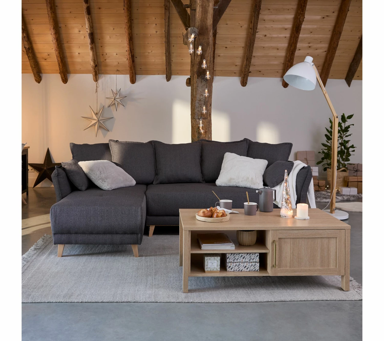 Meilleure vente 😉 LINEA NATURA Table basse LEONITA imitation chêne 🎁 13 Meilleure vente 😉 LINEA NATURA Table basse LEONITA imitation chêne 🎁 – Image 11