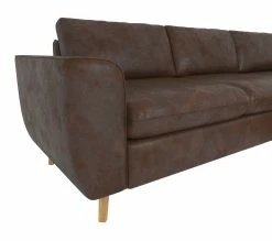 Tout neuf 😀 LINEA NATURA Canapé dangle convertible méridienne réversible LAGO tissu Gobi marron 😉 14 Tout neuf 😀 LINEA NATURA Canapé dangle convertible méridienne réversible LAGO tissu Gobi marron 😉 -Linea Natura Soldes 2023 5907690909291 D