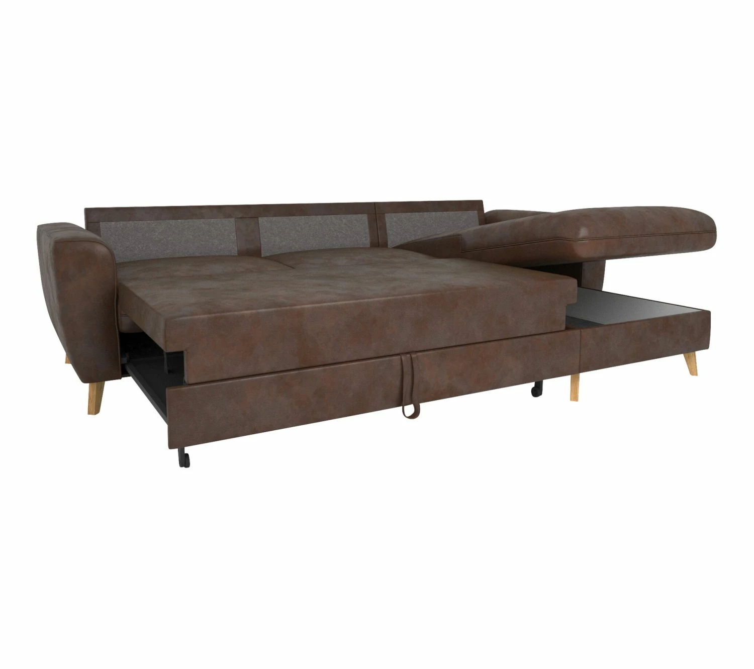 Tout neuf 😀 LINEA NATURA Canapé dangle convertible méridienne réversible LAGO tissu Gobi marron 😉 8 Tout neuf 😀 LINEA NATURA Canapé dangle convertible méridienne réversible LAGO tissu Gobi marron 😉 – Image 6
