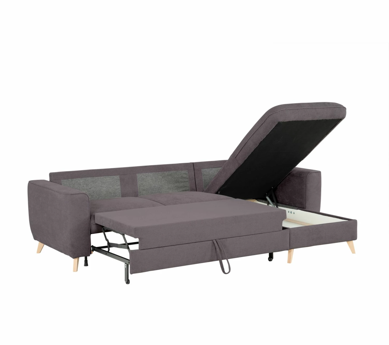 Meilleure affaire 😉 LINEA NATURA Canapé dangle convertible méridienne réversible LAGO tissu crown marron 🎁 6 Meilleure affaire 😉 LINEA NATURA Canapé dangle convertible méridienne réversible LAGO tissu crown marron 🎁 – Image 4