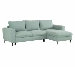 Budget 🌟 LINEA NATURA Canap&eacute; dangle convertible m&eacute;ridienne r&eacute;versible LAGO tissu Bergamo lichen pieds noi 🧨 -Linea Natura Soldes 2023 5907690919306 Q